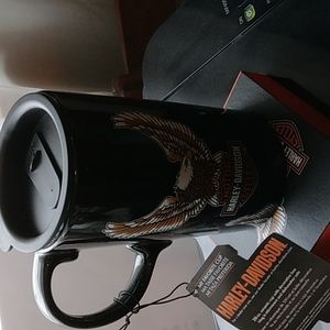 Harley Davidson ceramic mugs SET OF 2 WITH TAGS ...SOLD..